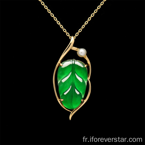 Lucky Leaf Maya Jadeite ston